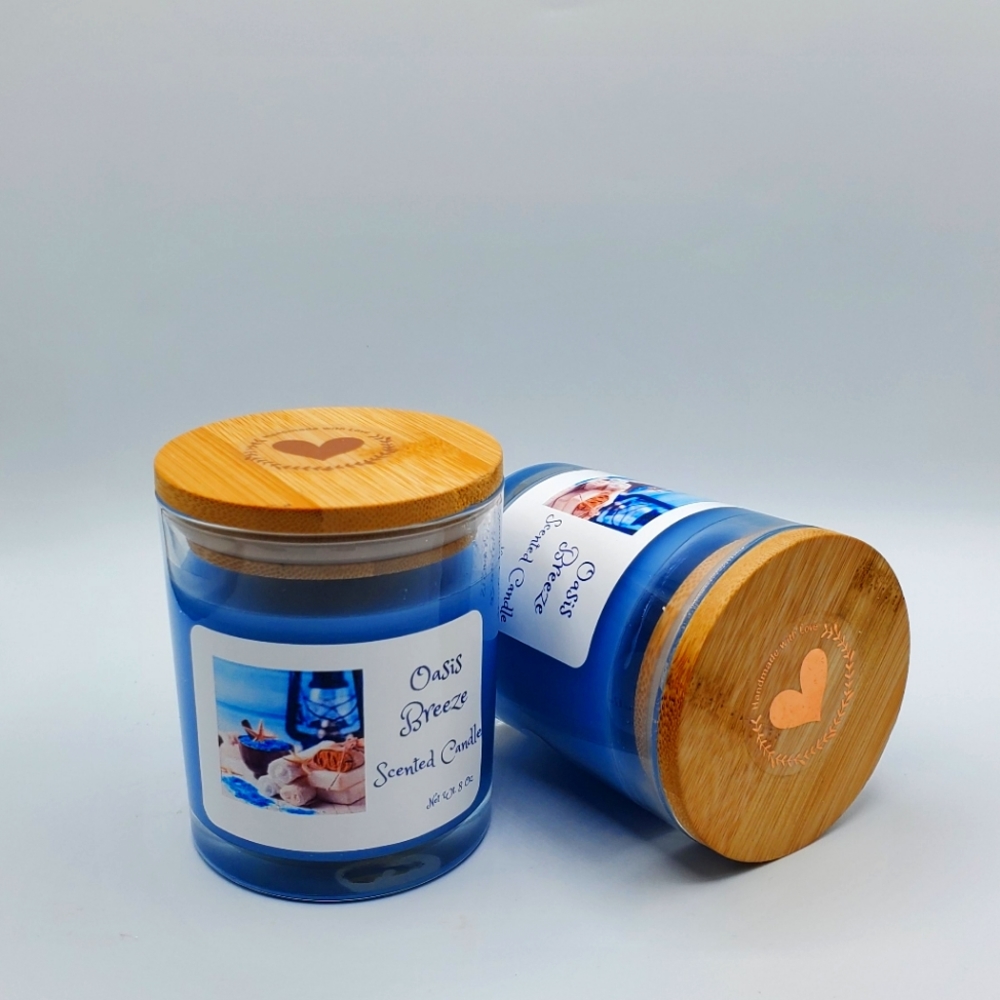 Oasis Breeze Scented Candle